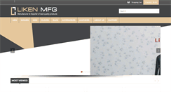 Desktop Screenshot of likenmfg.com