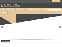 Tablet Screenshot of likenmfg.com